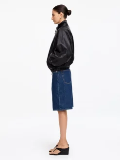Lange Jeansshorts