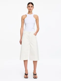 Lange Jeansshorts