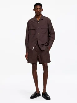 Leinen-Shorts