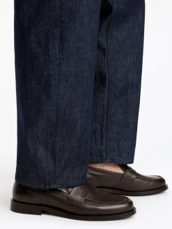 Loafer aus Leder