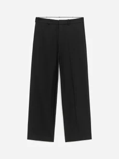 Lockere Hose aus Baumwolle und Lyocell