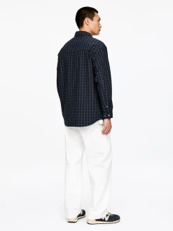 Oversized-Hemd aus Popeline
