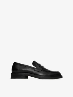 Penny-Loafer aus Leder