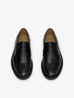 Penny-Loafer aus Leder