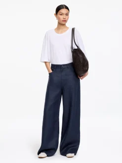 5-Pocket-Leinenhose