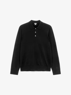 Polopullover aus Merinowolle