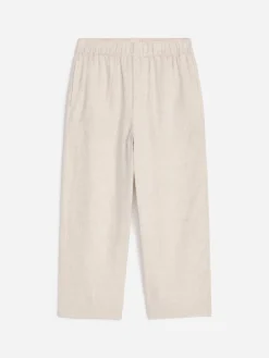 Pull-on-Hose aus Leinenmischung