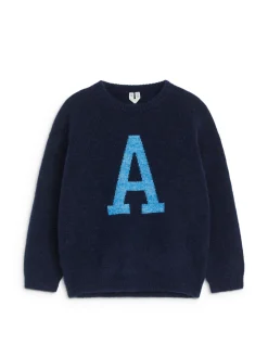 Pullover aus einer Mischung aus Wolle und Alpaka