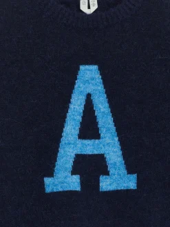 Pullover aus einer Mischung aus Wolle und Alpaka