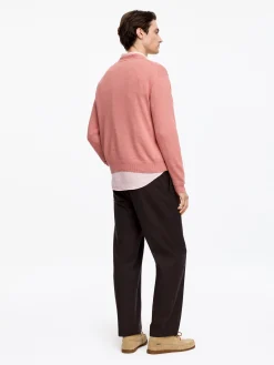Pullover aus Leinen und Baumwolle