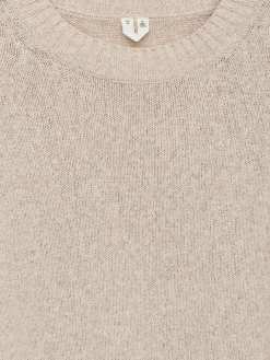 Pullover aus Leinen und Seide