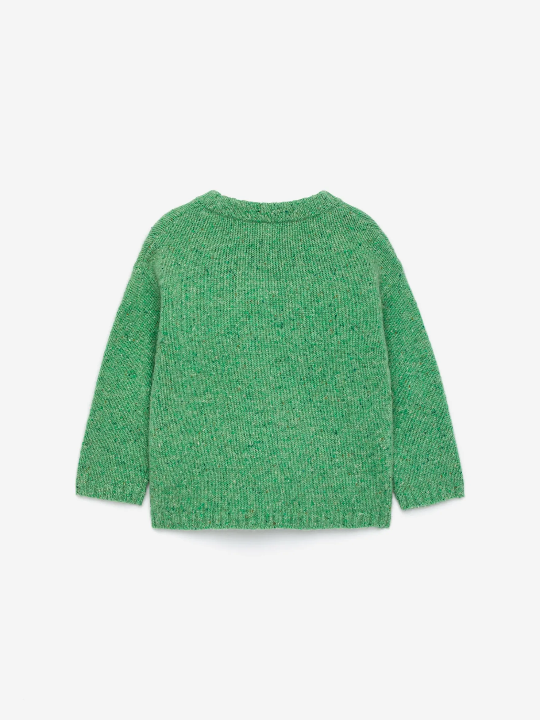 Pullover aus Noppenwollmischung