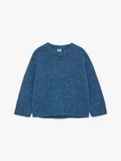 Pullover aus Noppenwollmischung