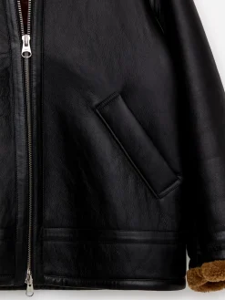 Shearling-Jacke