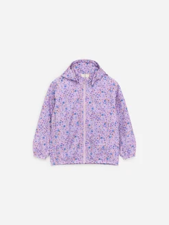 Shell-Jacke mit Fleecefutter