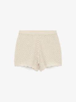 Shorts mit Bogenkante