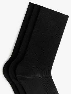 Socken aus merzerisierter Baumwolle, im 3er-Pack
