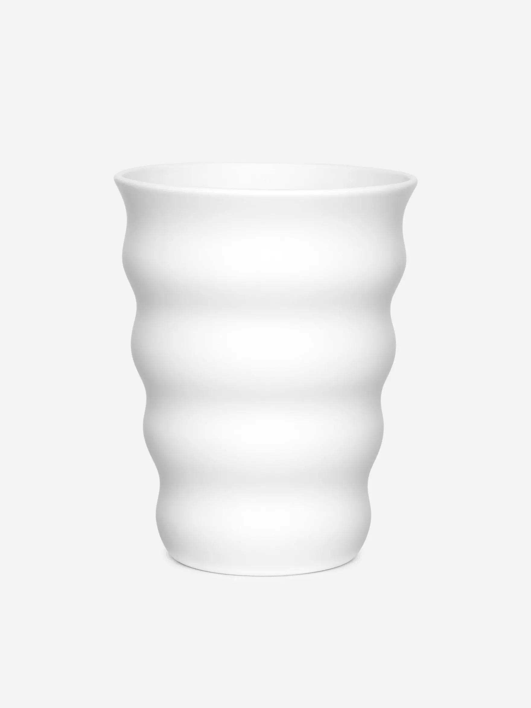 Steingutvase, 22 cm