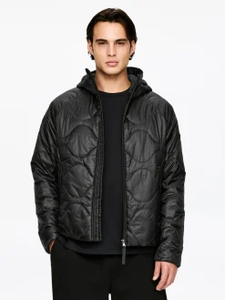 Steppjacke mit Kapuze