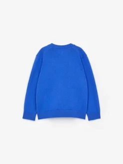 Strickjacke aus Baumwolle und Wolle