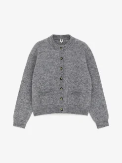 Strickjacke aus einer Alpaka-Wollmischung