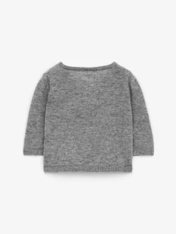 Strickjacke aus Kaschmir für Neugeborene