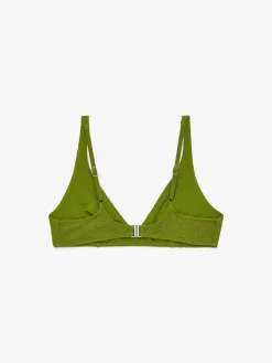 Strukturiertes Bikinioberteil