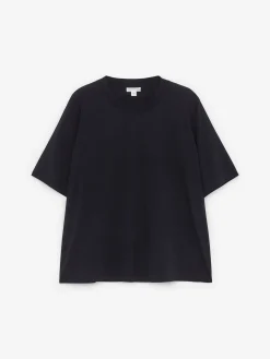 T-Shirt aus Seidenkrepp
