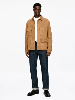 Velourslederjacke