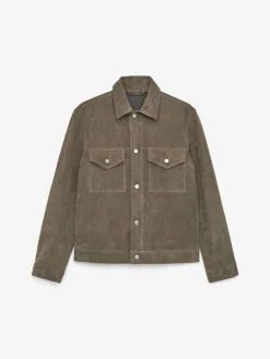 Velourslederjacke