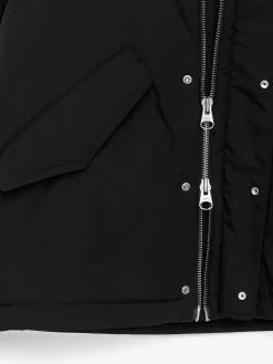 Wattierte Windbreaker-Jacke