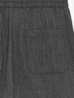 Weite Wollhose