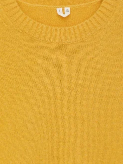 Wollpullover mit Rundhalsausschnitt