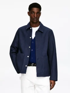 Workwear-Jacke aus Denim