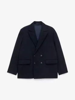 Zweireihiger Wollblazer
