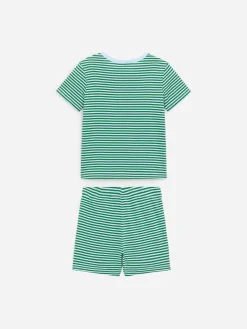 Zweiteiliger kurzer Pyjama aus Jersey