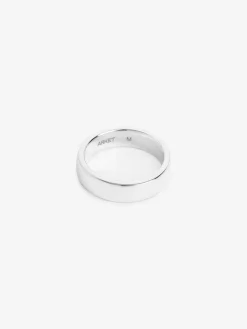 Zylinderförmiger Ring aus Sterlingsilber
